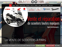 Tablet Screenshot of olivscooter.com